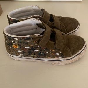 Vans, Size 1.5, Velcro, Dino edition -GUC